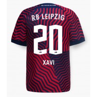 Pánský Fotbalový dres RB Leipzig Xavi Simons #20 2023-24 Venkovní Krátký Rukáv